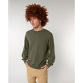Felpa Girocollo Unisex Garment Dyed In French Terry Matcher Vintage kaki / XXS - personalizzabile con logo