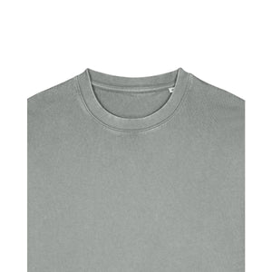 Felpa Girocollo Unisex Garment Dyed In French Terry Matcher Vintage - personalizzabile con logo