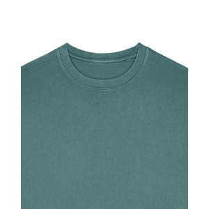 Felpa Girocollo Unisex Garment Dyed In French Terry Matcher Vintage - personalizzabile con logo