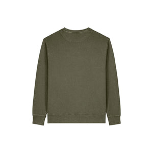 Felpa Girocollo Unisex Garment Dyed In French Terry Matcher Vintage - personalizzabile con logo