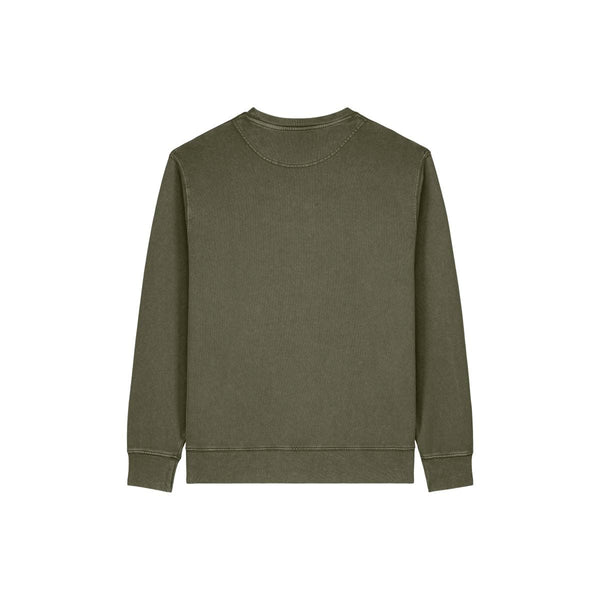 Felpa Girocollo Unisex Garment Dyed In French Terry Matcher Vintage - personalizzabile con logo