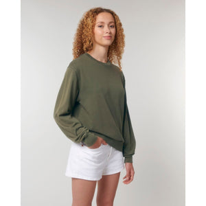 Felpa Girocollo Unisex Garment Dyed In French Terry Matcher Vintage - personalizzabile con logo