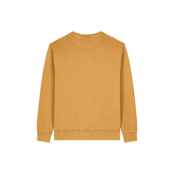 Felpa Girocollo Unisex Garment Dyed In French Terry Matcher Vintage - personalizzabile con logo