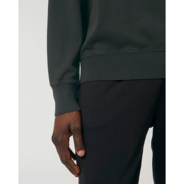 Felpa Girocollo Unisex Garment Dyed In French Terry Matcher Vintage - personalizzabile con logo