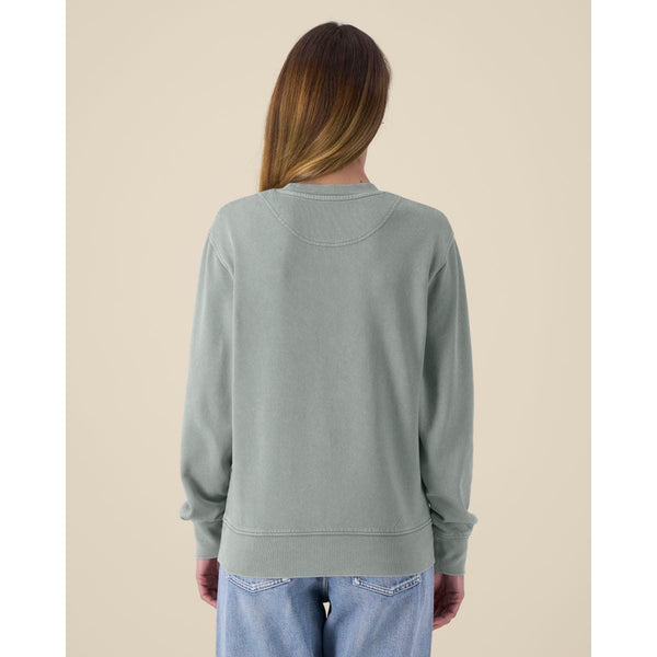 Felpa Girocollo Unisex Garment Dyed In French Terry Matcher Vintage - personalizzabile con logo