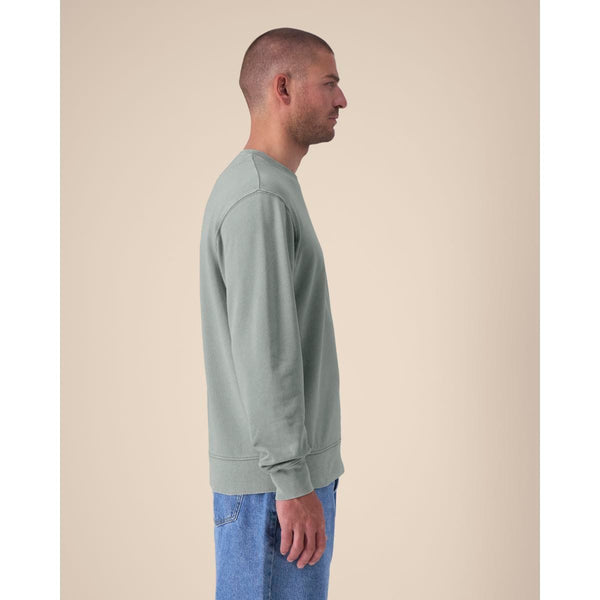 Felpa Girocollo Unisex Garment Dyed In French Terry Matcher Vintage - personalizzabile con logo