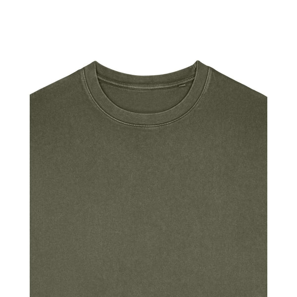 Felpa Girocollo Unisex Garment Dyed In French Terry Matcher Vintage - personalizzabile con logo