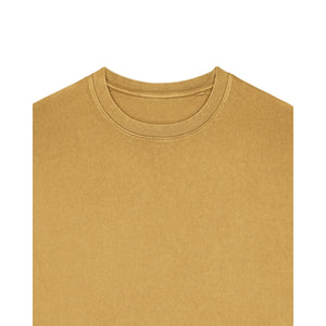 Felpa Girocollo Unisex Garment Dyed In French Terry Matcher Vintage - personalizzabile con logo