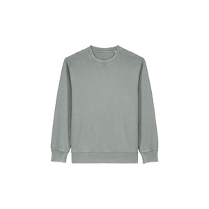 Felpa Girocollo Unisex Garment Dyed In French Terry Matcher Vintage - personalizzabile con logo
