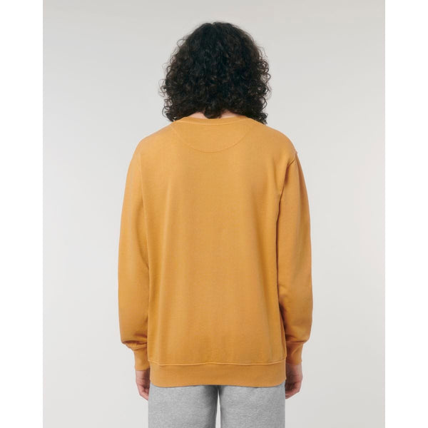 Felpa Girocollo Unisex Garment Dyed In French Terry Matcher Vintage - personalizzabile con logo