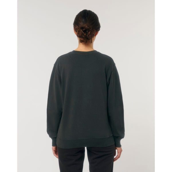 Felpa Girocollo Unisex Garment Dyed In French Terry Matcher Vintage - personalizzabile con logo