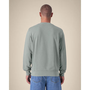 Felpa Girocollo Unisex Garment Dyed In French Terry Matcher Vintage - personalizzabile con logo