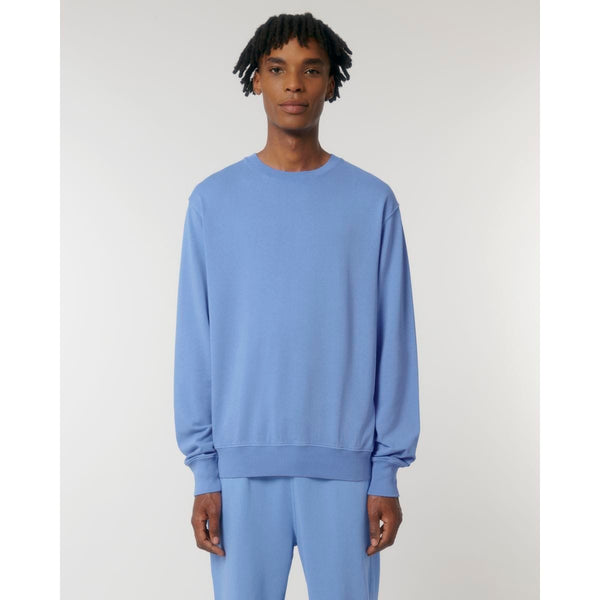 Felpa Girocollo Unisex Garment Dyed In French Terry Matcher Vintage - personalizzabile con logo