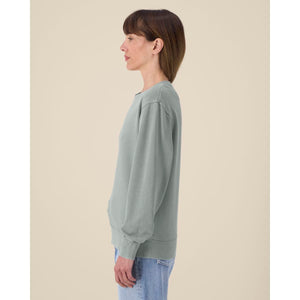 Felpa Girocollo Unisex Garment Dyed In French Terry Matcher Vintage - personalizzabile con logo