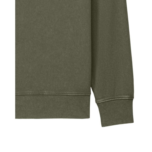 Felpa Girocollo Unisex Garment Dyed In French Terry Matcher Vintage - personalizzabile con logo