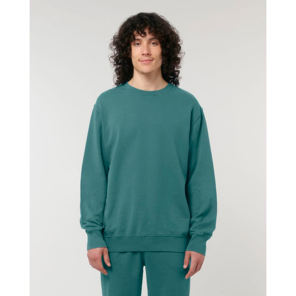 Felpa Girocollo Unisex Garment Dyed In French Terry Matcher Vintage - personalizzabile con logo