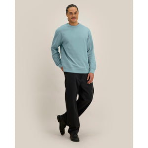 Felpa Girocollo Unisex Iconic Changer 2.0 azzurro / XS - personalizzabile con logo