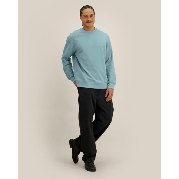Felpa Girocollo Unisex Iconic Changer 2.0 azzurro / XS - personalizzabile con logo