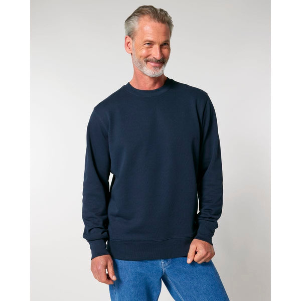 Felpa Girocollo Unisex Iconic Changer 2.0 blu navy / XS - personalizzabile con logo
