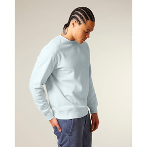 Felpa Girocollo Unisex Iconic Changer 2.0 blue ice / XS - personalizzabile con logo