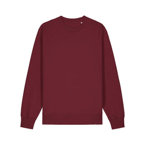 Felpa Girocollo Unisex Iconic Changer 2.0 bordeaux / XS - personalizzabile con logo