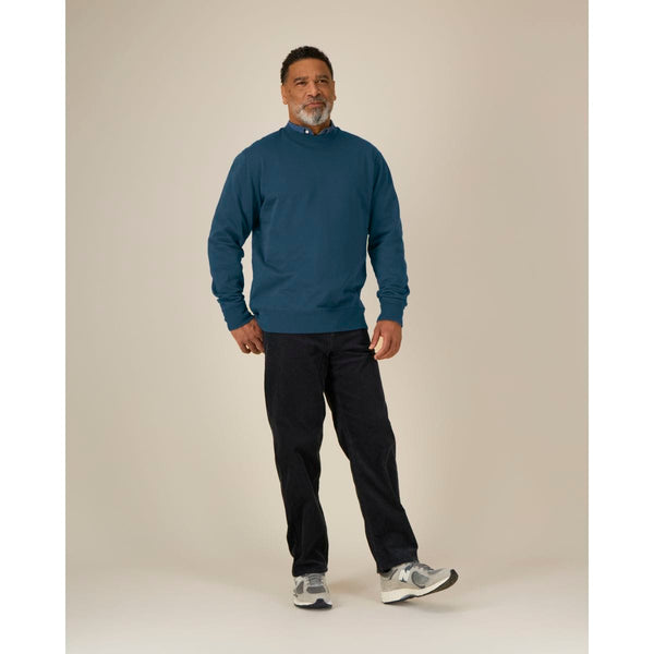 Felpa Girocollo Unisex Iconic Changer 2.0 deep teal / XS - personalizzabile con logo