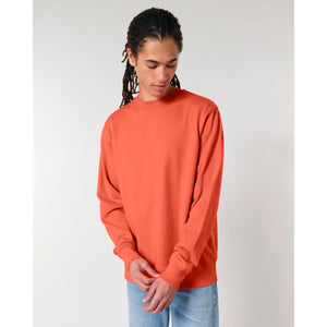 Felpa Girocollo Unisex Iconic Changer 2.0 rosso / XS - personalizzabile con logo