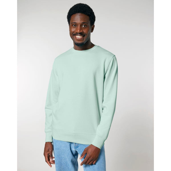 Felpa Girocollo Unisex In French Terry Matcher azzurro / XXS - personalizzabile con logo