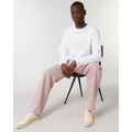 Felpa Girocollo Unisex In French Terry Matcher bianco / XXS - personalizzabile con logo