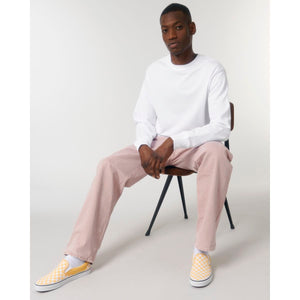 Felpa Girocollo Unisex In French Terry Matcher bianco / XXS - personalizzabile con logo