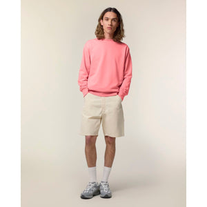 Felpa Girocollo Unisex In French Terry Matcher pink joy / XXS - personalizzabile con logo