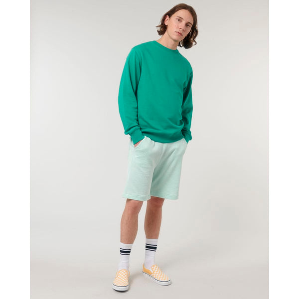 Felpa Girocollo Unisex In French Terry Matcher verde / XXS - personalizzabile con logo