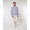 Felpa Girocollo Unisex In French Terry Matcher viola / XXS - personalizzabile con logo