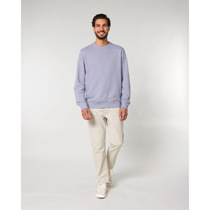 Felpa Girocollo Unisex In French Terry Matcher viola / XXS - personalizzabile con logo