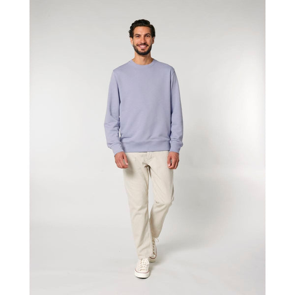 Felpa Girocollo Unisex In French Terry Matcher viola / XXS - personalizzabile con logo