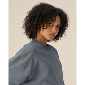 Felpa Girocollo Unisex Oversized Garment Dyed Radder 2.0 Vintage - personalizzabile con logo