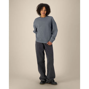 Felpa Girocollo Unisex Oversized Garment Dyed Radder 2.0 Vintage - personalizzabile con logo