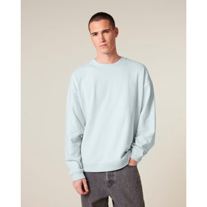 Felpa Girocollo Unisex Oversized Radder 2.0 azzurro / XXS - personalizzabile con logo