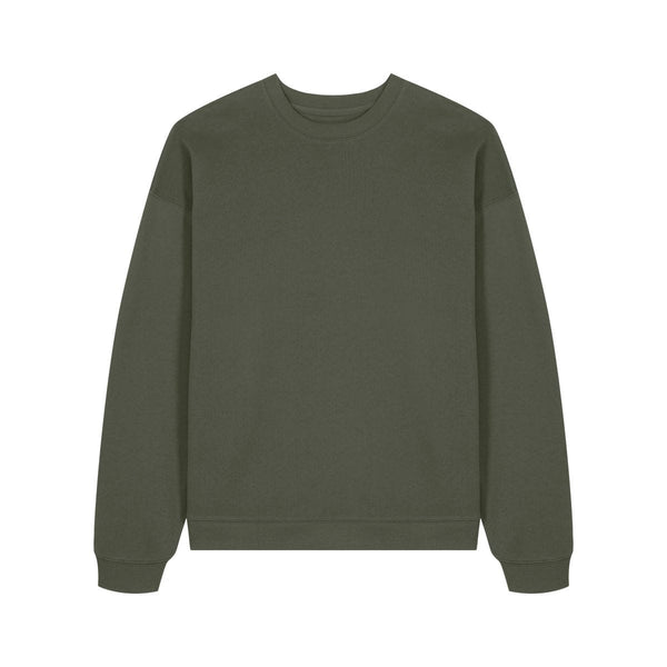Felpa Girocollo Unisex Oversized Radder 2.0 - personalizzabile con logo