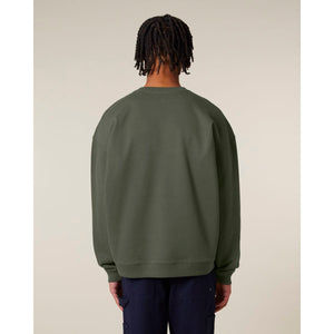 Felpa Girocollo Unisex Oversized Radder 2.0 - personalizzabile con logo