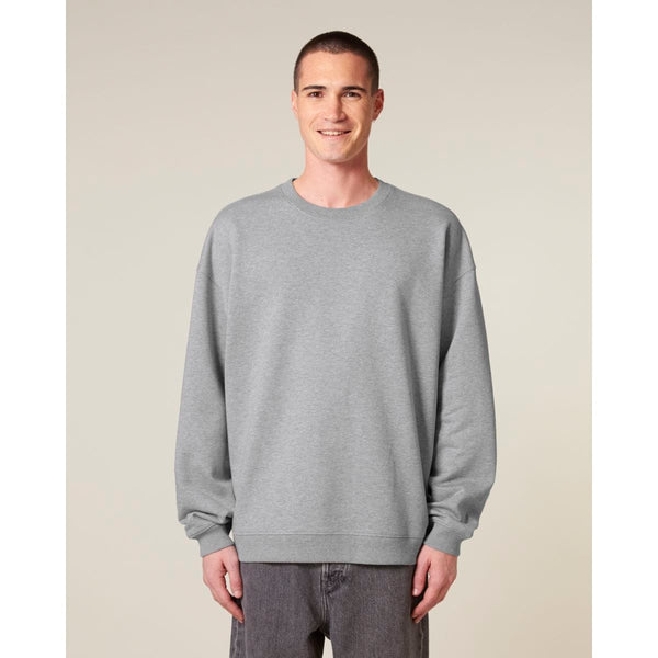 Felpa Girocollo Unisex Oversized Radder 2.0 - personalizzabile con logo