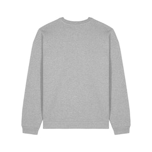 Felpa Girocollo Unisex Oversized Radder 2.0 - personalizzabile con logo