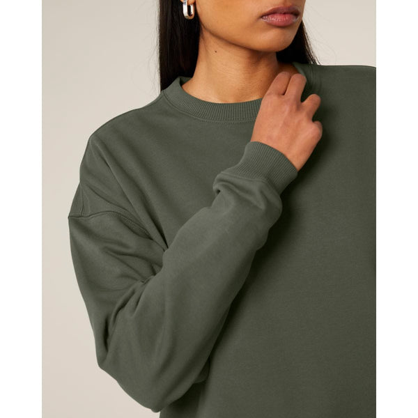 Felpa Girocollo Unisex Oversized Radder 2.0 - personalizzabile con logo