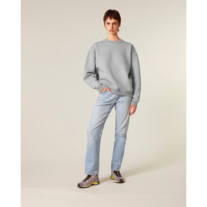 Felpa Girocollo Unisex Oversized Radder 2.0 - personalizzabile con logo