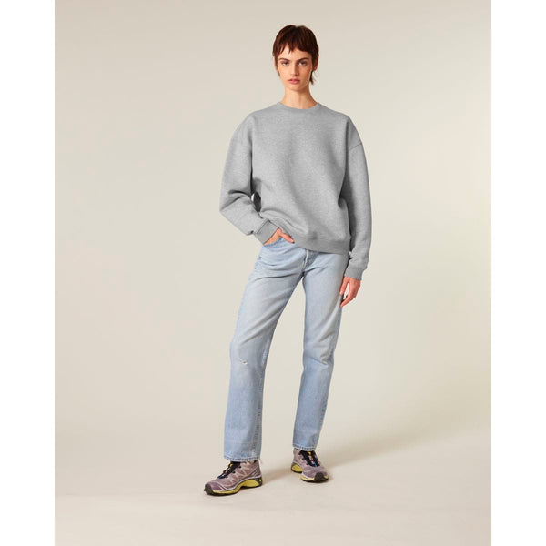 Felpa Girocollo Unisex Oversized Radder 2.0 - personalizzabile con logo
