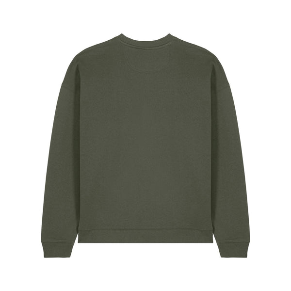 Felpa Girocollo Unisex Oversized Radder 2.0 - personalizzabile con logo
