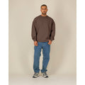Felpa Girocollo Unisex Oversized Radder 2.0 marrone / XXS - personalizzabile con logo