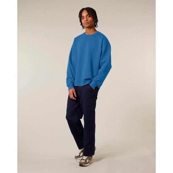 Felpa Girocollo Unisex Oversized Radder 2.0 mindful blue / XXS - personalizzabile con logo