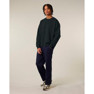 Felpa Girocollo Unisex Oversized Radder 2.0 nero / XXS - personalizzabile con logo