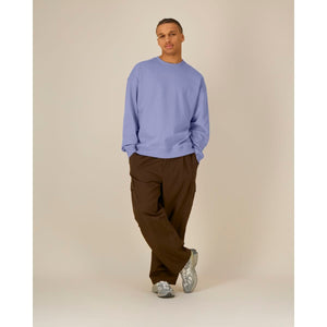 Felpa Girocollo Unisex Oversized Radder 2.0 viola / XXS - personalizzabile con logo